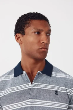 Polo oxford de rayas
