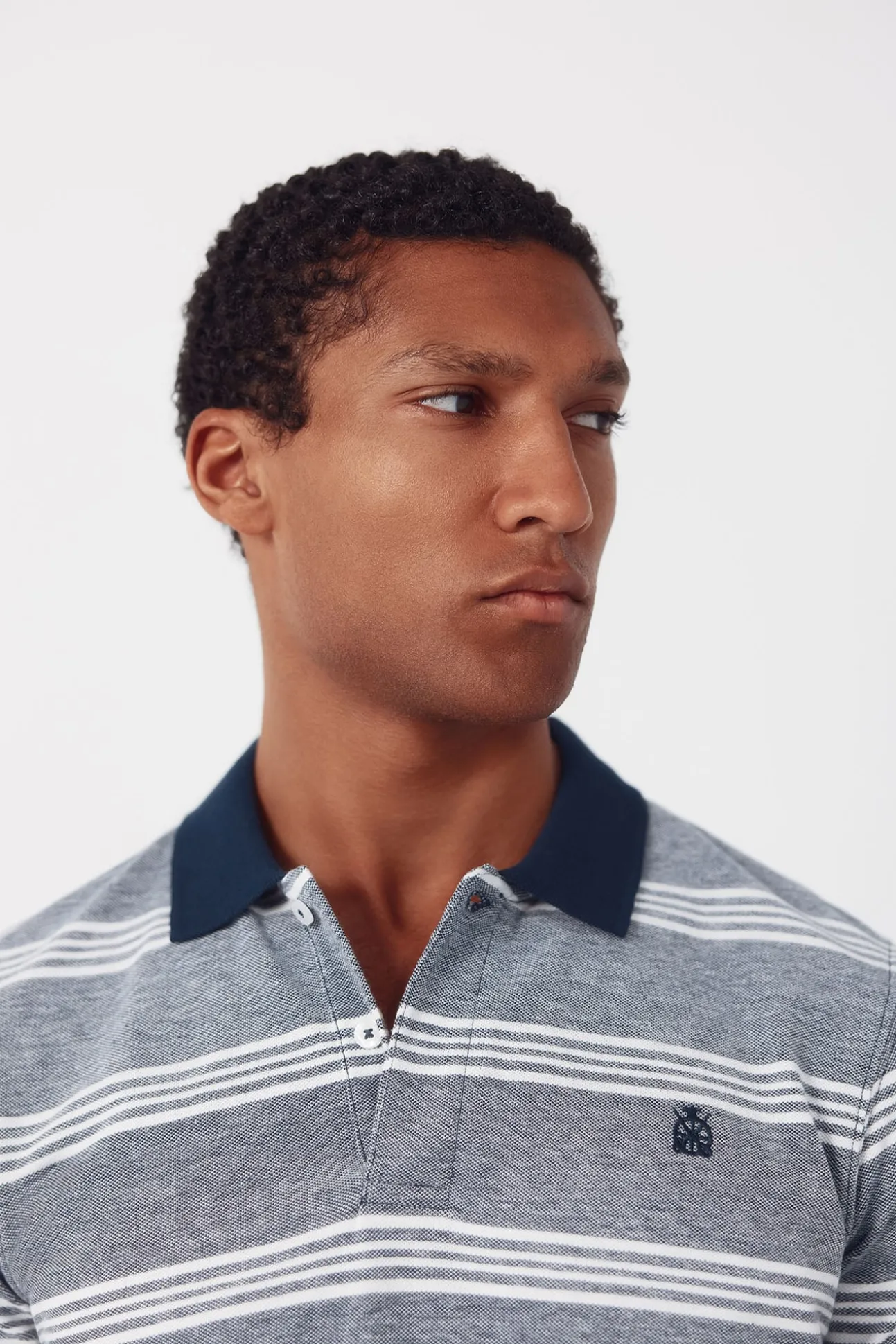 Polo oxford de rayas