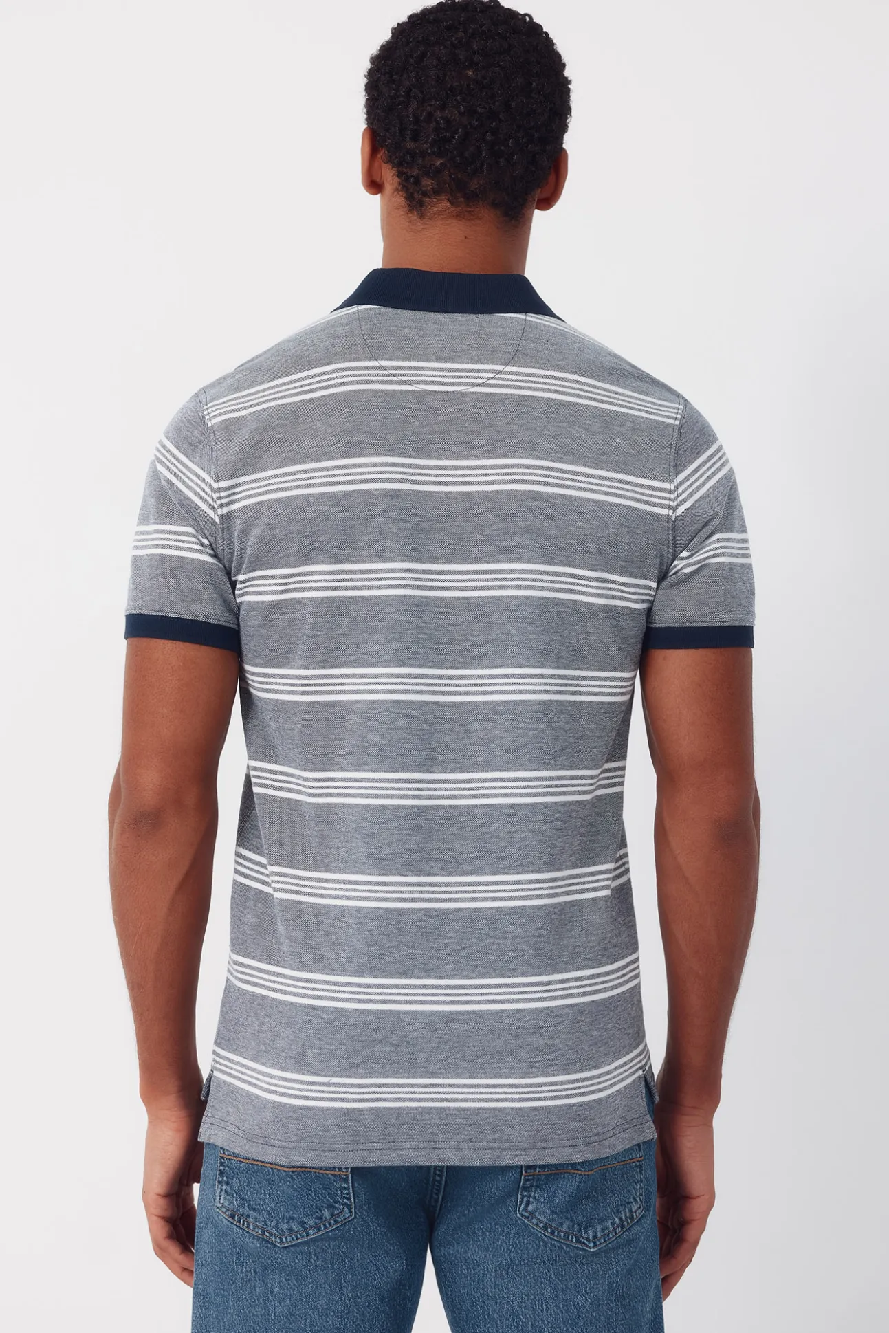 Polo oxford de rayas
