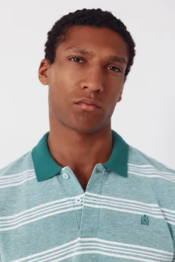 Polo oxford de rayas