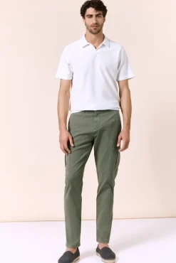 Polo piqué cuello en V