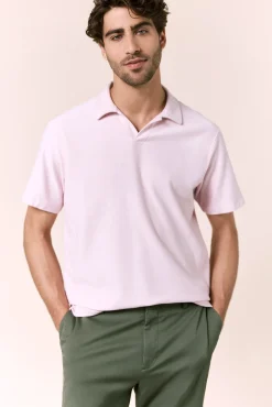 Polo piqué cuello en V