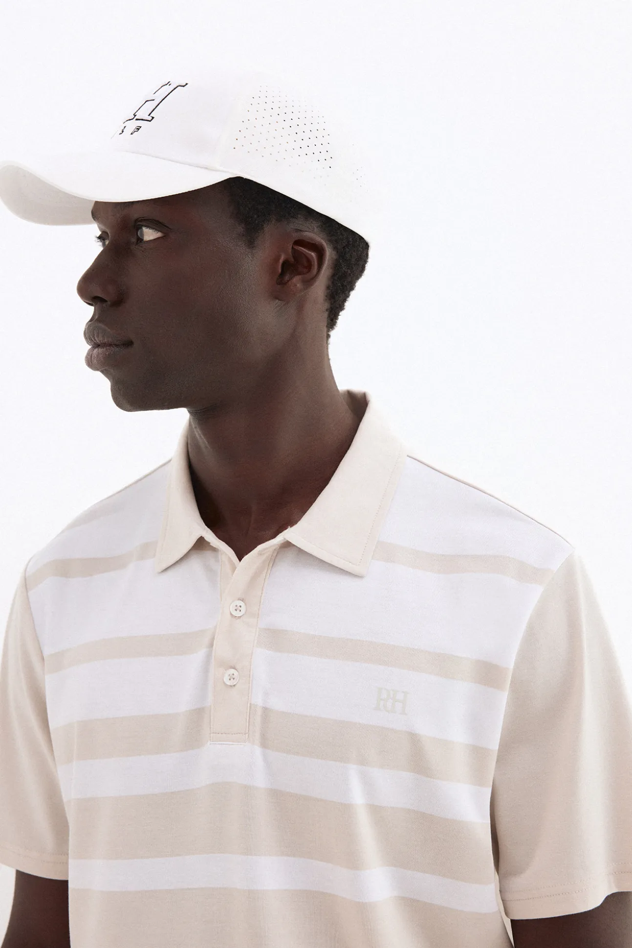 Polo rayas golf