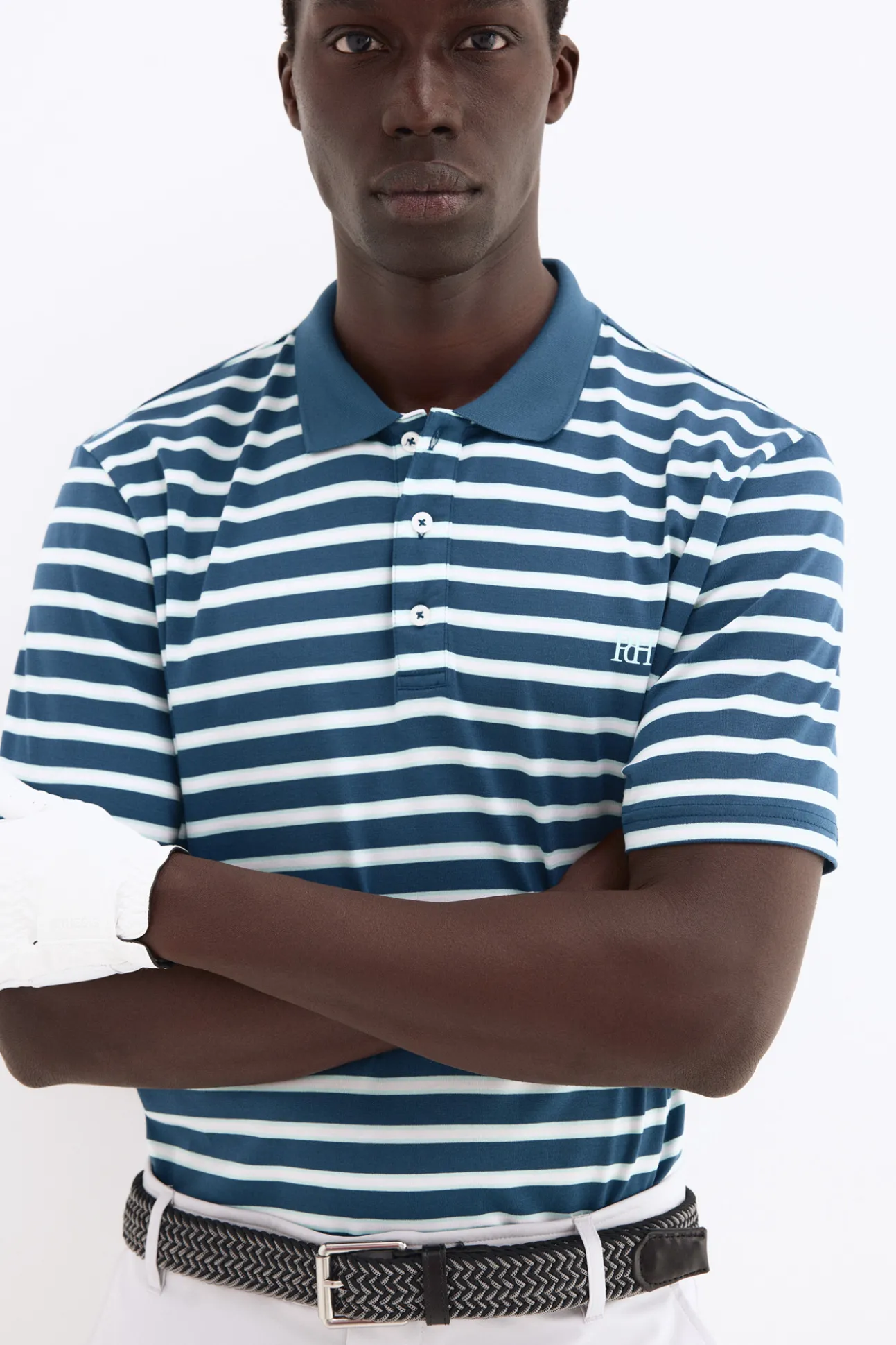 Polo rayas golf
