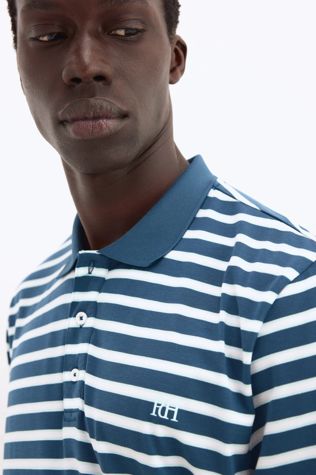 Polo rayas golf