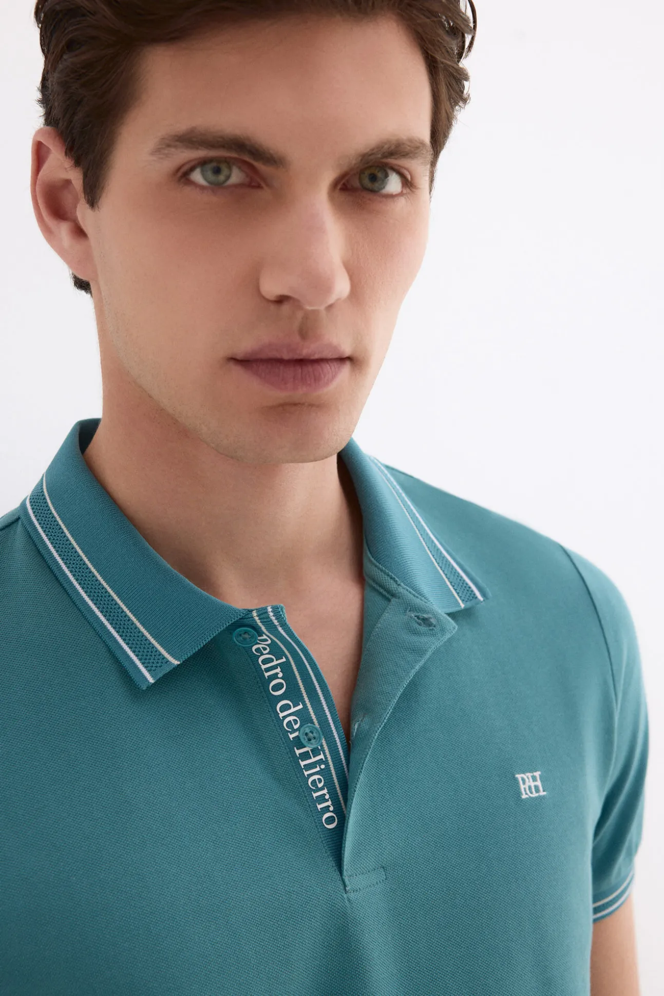 Polo tips jacquard
