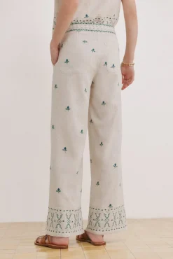 Prime. Pantalón bordado