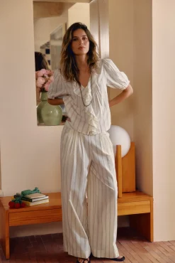 Prisila. Pantalón rayas