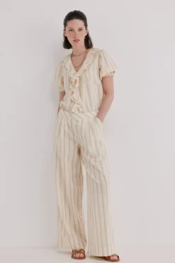Prisila. Pantalón rayas
