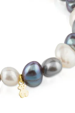 Pulsera de oro y perlas cultivadas barrocas Sweet Dolls