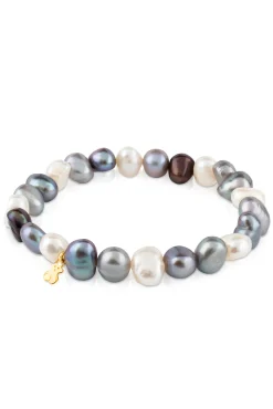 Pulsera de oro y perlas cultivadas barrocas Sweet Dolls