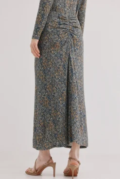 Raquel. Falda estampada