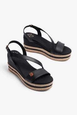 Sandalia cuña baja señora Ipanema Piel