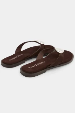 Sandalia joya piel