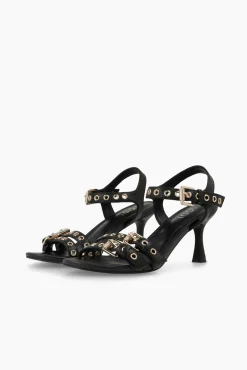 Sandalias de mujer en piel