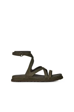 Sandalias GoldenGaze con correa al tobillo