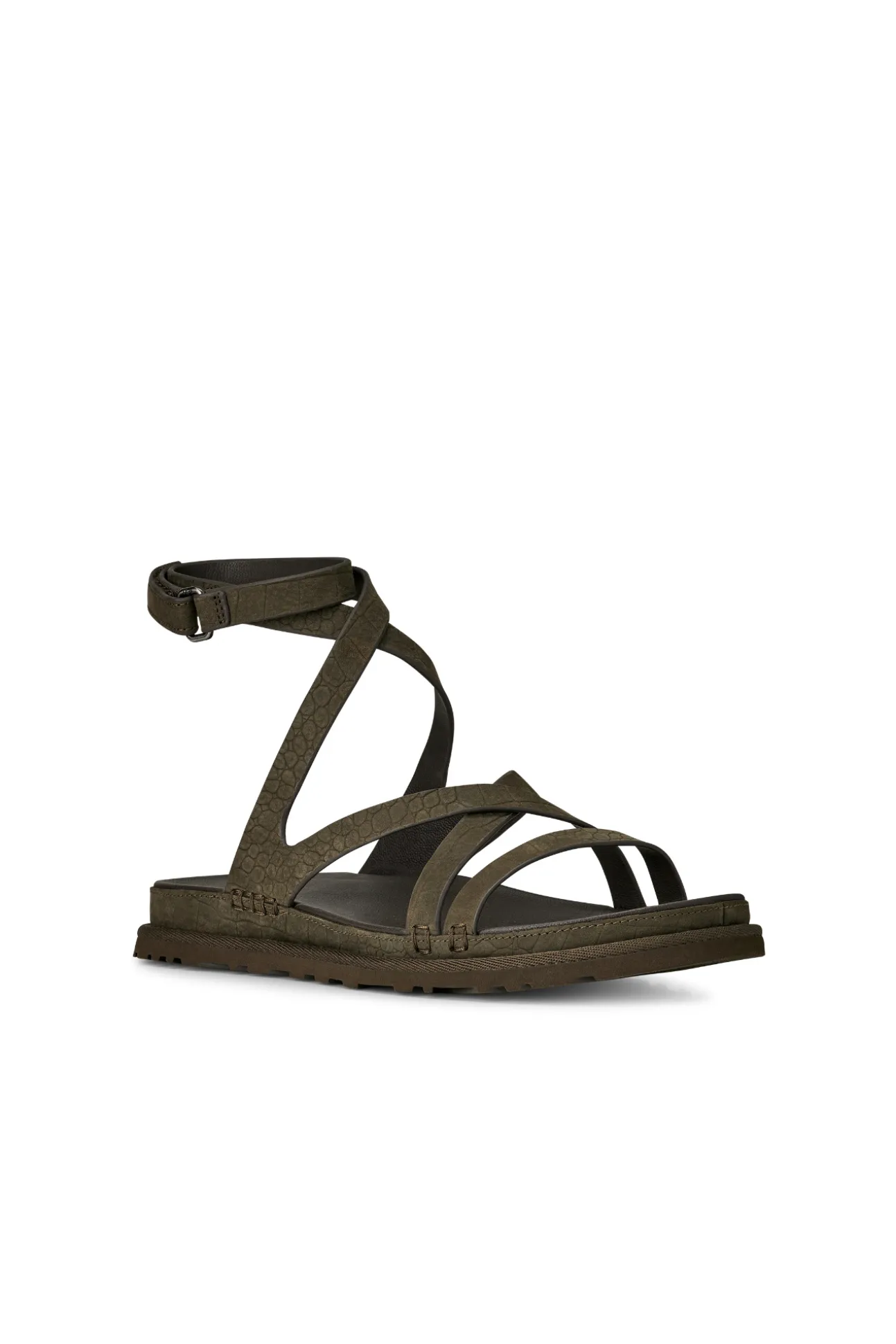 Sandalias GoldenGaze con correa al tobillo