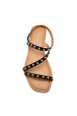 Sandalias piel tachas necedah