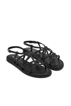Sandalias piel trenzada orland