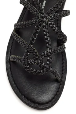 Sandalias piel trenzada orland