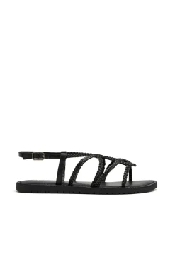 Sandalias piel trenzada orland