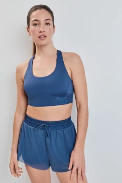 Short ultra ligero malla azul