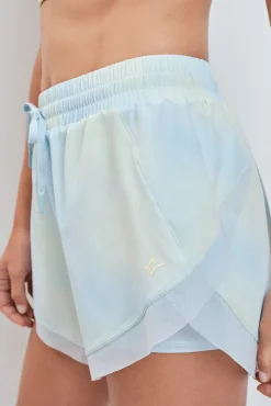 Short ultra ligero malla interior azul