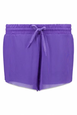 Short ultra ligero malla morado