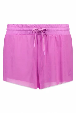 Short ultra ligero malla rosa