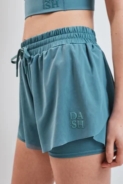 Short ultra ligero malla verde