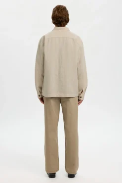 Sobrecamisa algodón lino