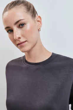 Sudadera college modal gris