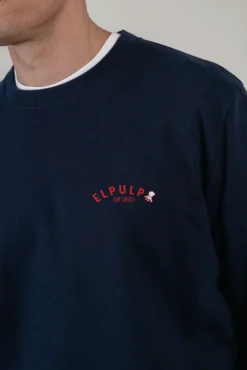 Sudadera cuello caja