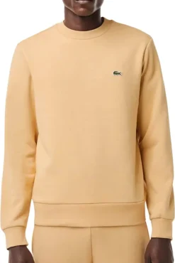 Sudadera de algodón cepillado de corte holgado