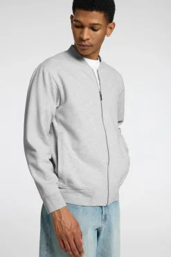 Sudadera estilo Bomber confeccionada con algodón orgánico