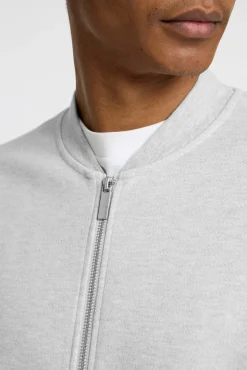 Sudadera estilo Bomber confeccionada con algodón orgánico