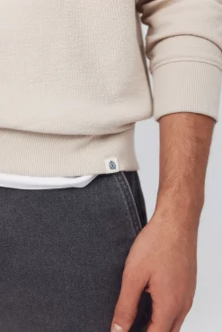 Sudadera estructura cuello caja
