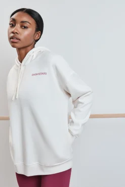Sudadera felpa algodón blanco