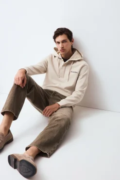 Sudadera logo con capucha