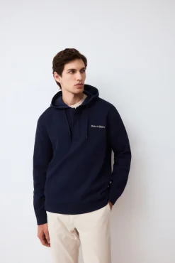 Sudadera logo con capucha