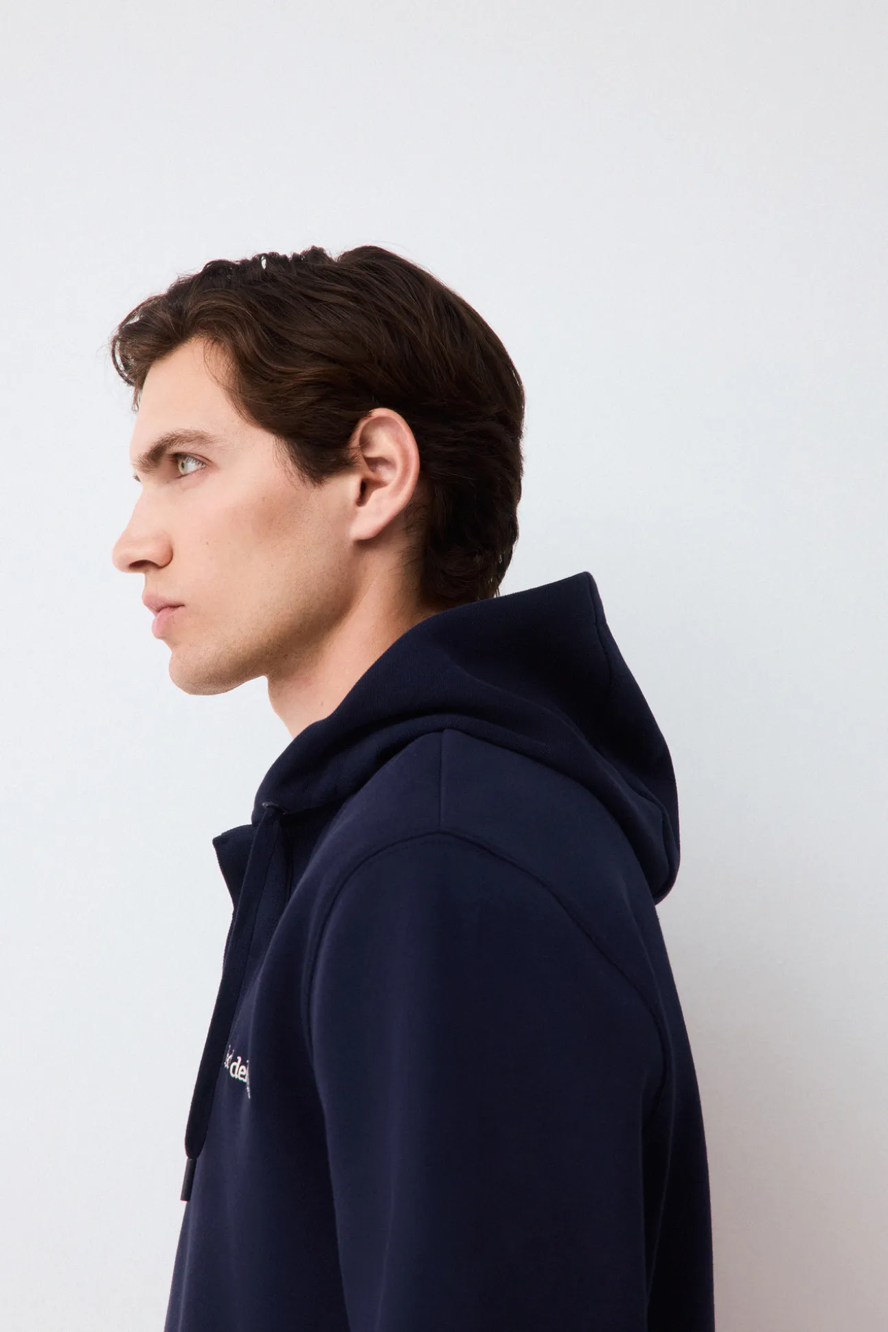 Sudadera logo con capucha