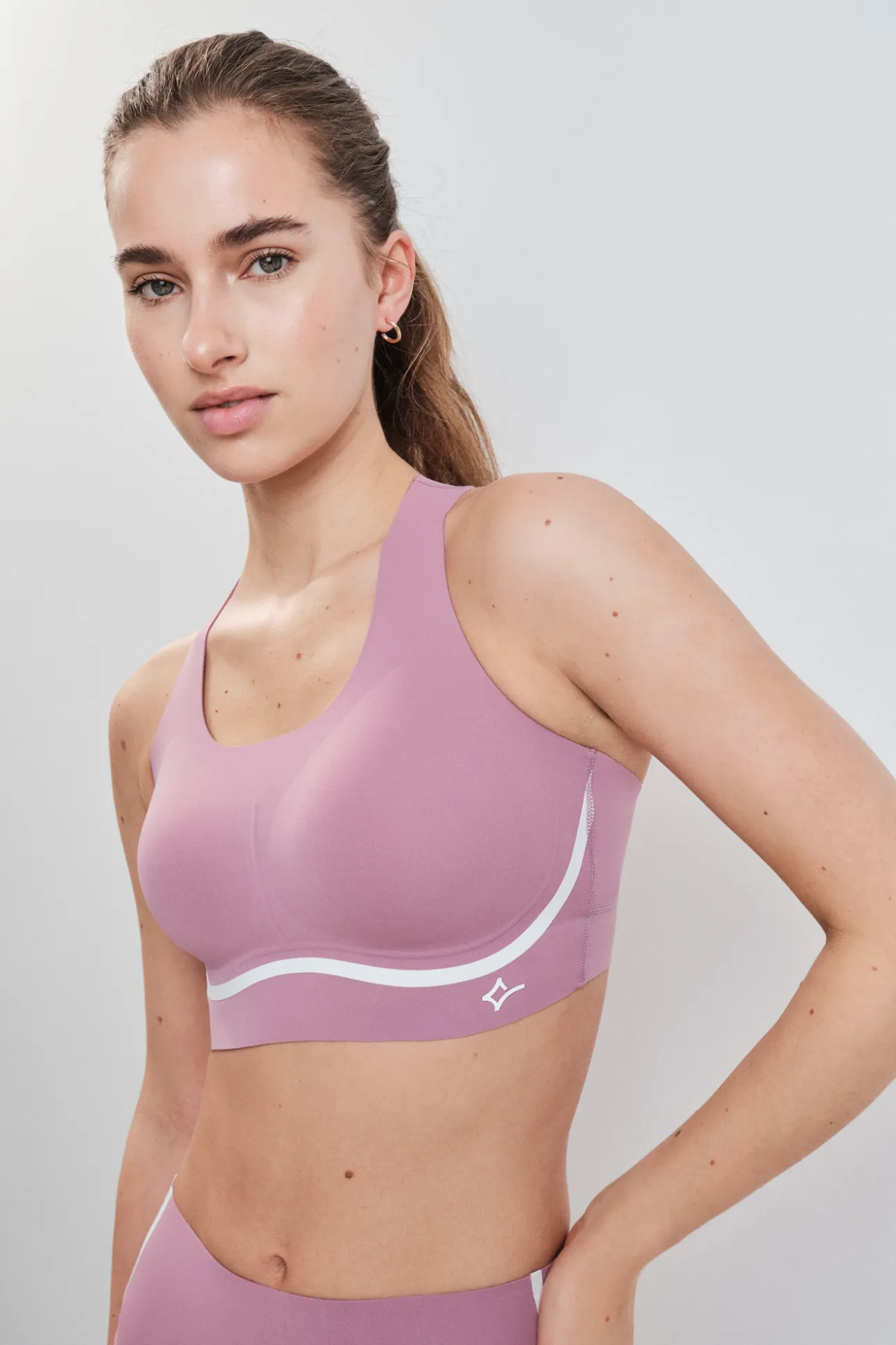 Sujetador deportivo COMPRESSIVE rosa