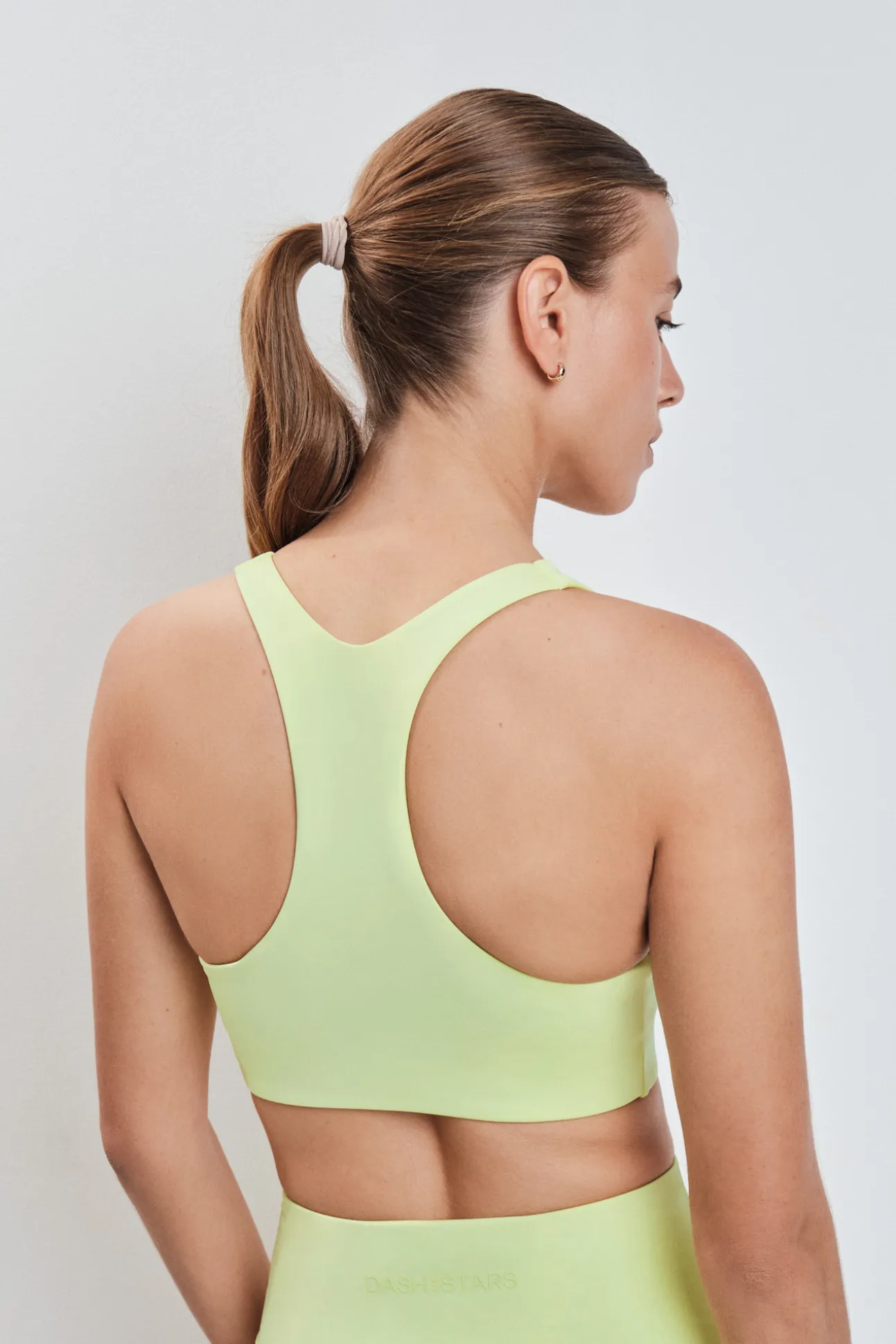 Sujetador deportivo 4D Stretch amarillo