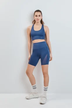 Sujetador deportivo 4D Stretch azul