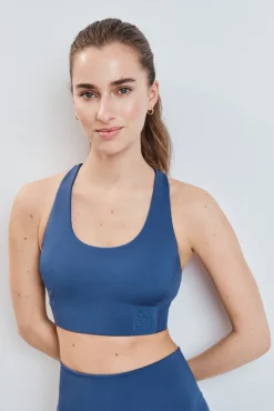 Sujetador deportivo 4D Stretch azul