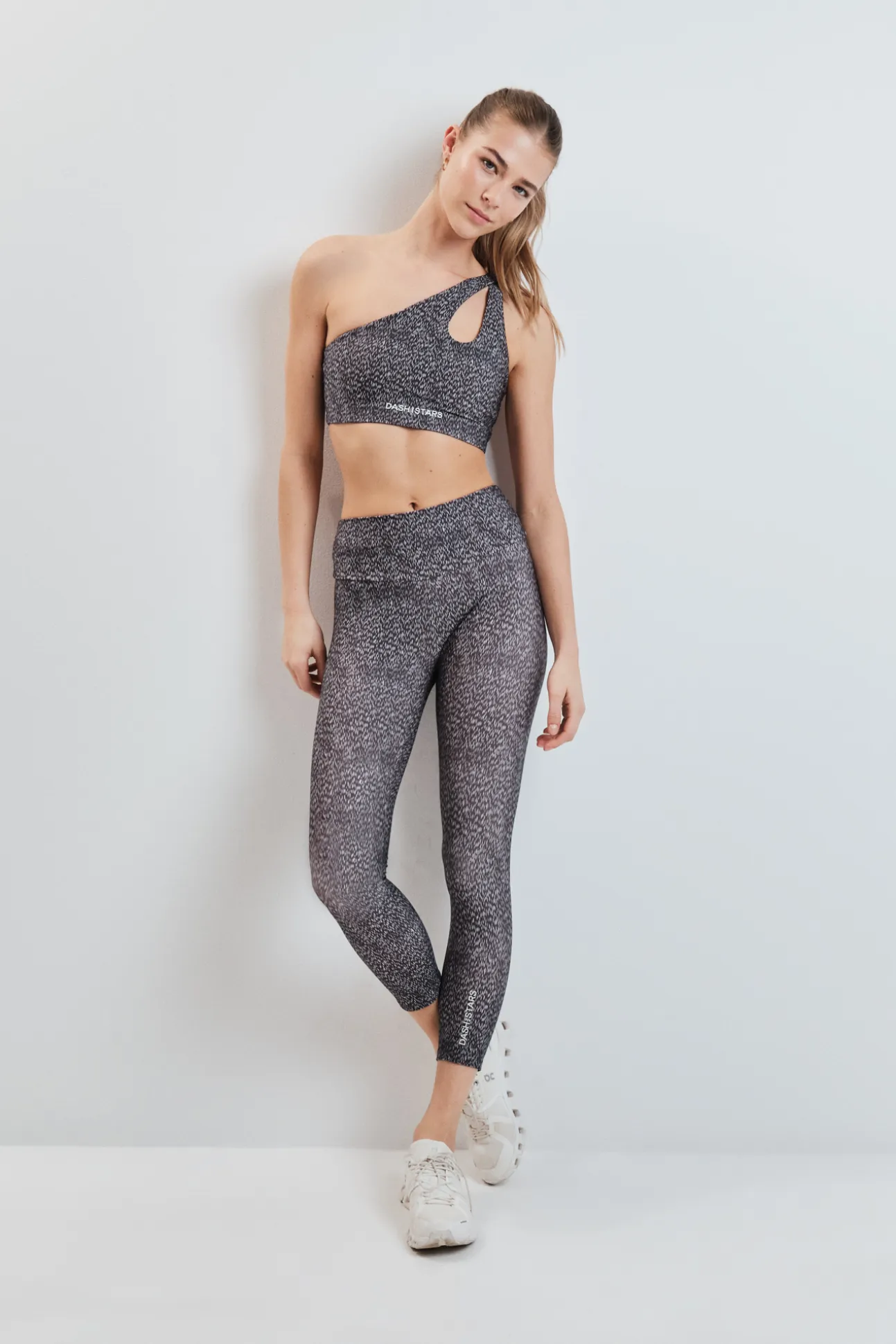 Sujetador deportivo 4D Stretch estampado bitonal