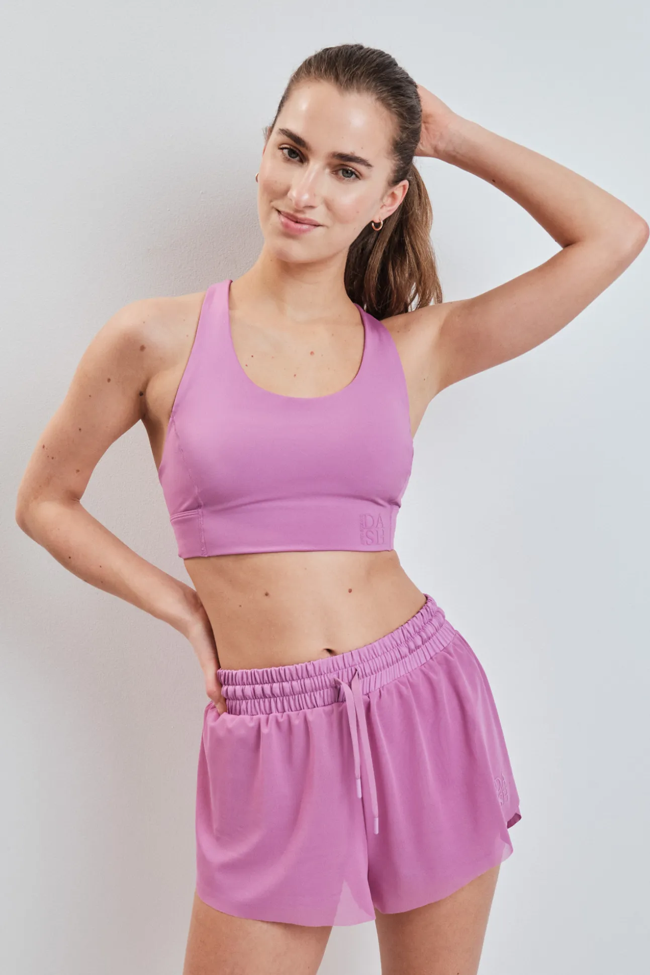Sujetador deportivo 4D Stretch rosa