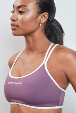 Sujetador deportivo 4D Stretch morado