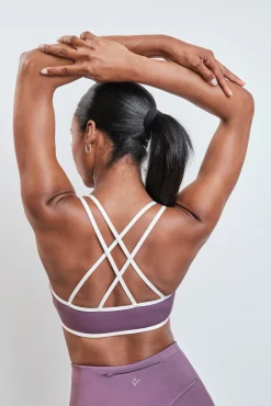 Sujetador deportivo 4D Stretch morado