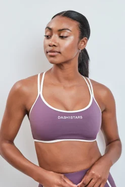 Sujetador deportivo 4D Stretch morado